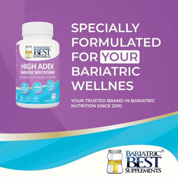 Version 1.0.0 Tabletas multivitamínicas bariátricas High ADEK presentación