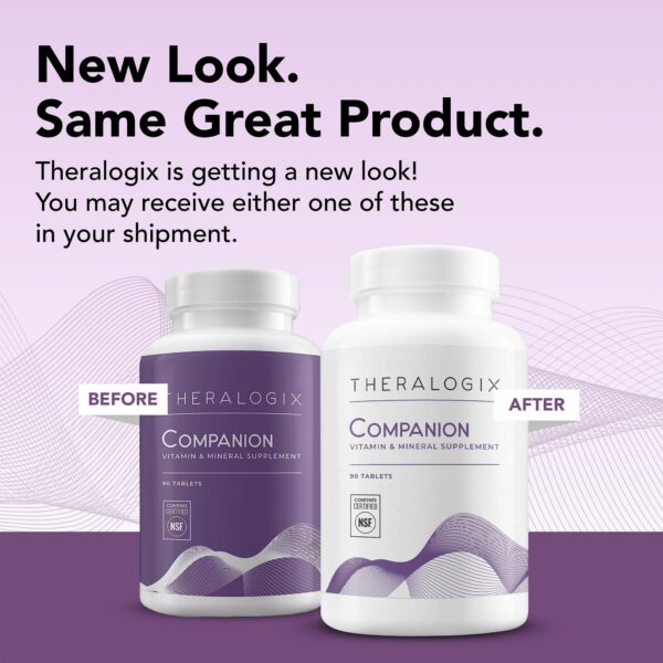 Tabletas multivitamínicas Theralogix Companion 90 unidades