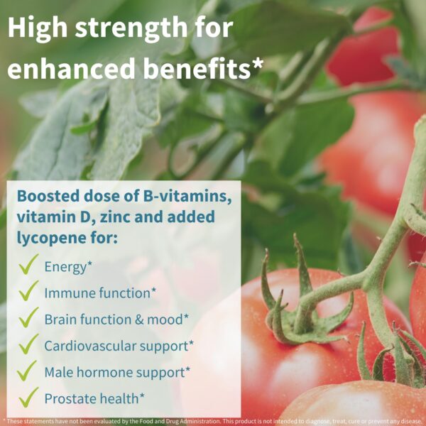 Version 1.0.0 Tabletas multivitamínico Igennus metilado para hombres vista cercana