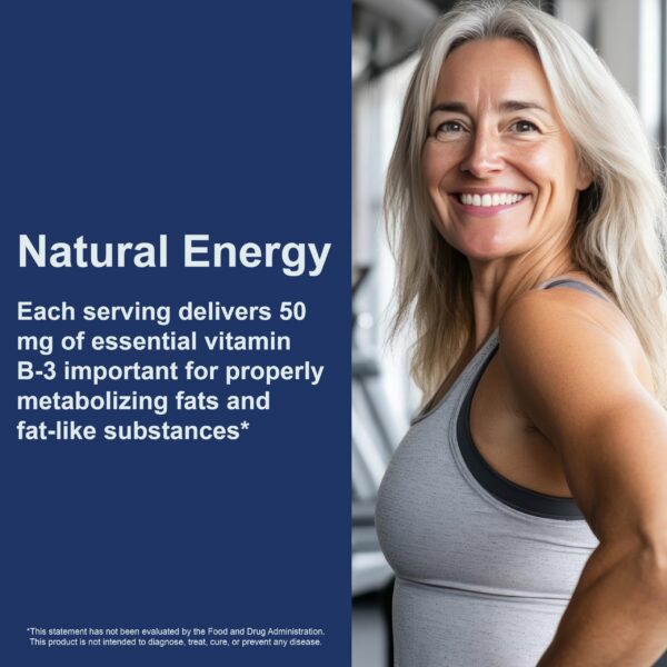 Tabletas Niacina Carlson para función y salud del corazón