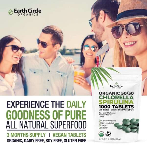 Tabletas orgánicas con pared celular rota para mejor absorción