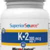 Tabletas sublinguales para vitamina K2 superior source