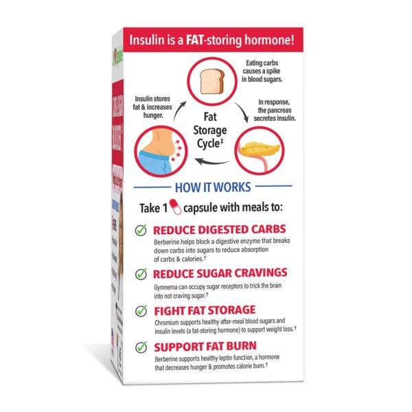 Version 1.0.0 Tabletas suplemento Pharmaganics Dr Stephanie bloqueador carbos