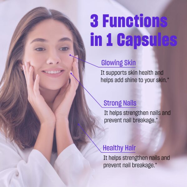 Tabletás TALYA apoyo crecimiento cabello piel uñas