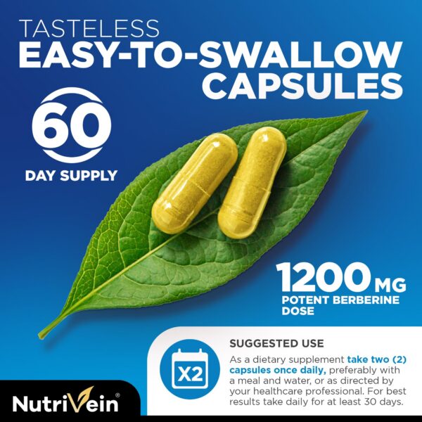 Version 1.0.0 Tabletas veganas Nutrivein Berberina y Canela Ceylán