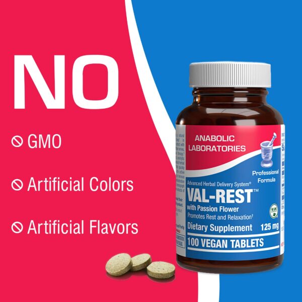 Tabletas veganas de Valeriana y Pasiflora para sueño