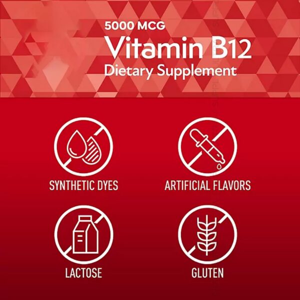 Tabletas vitamina b12 members mark sabor cereza rápido efecto