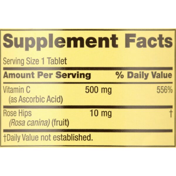Version 1.0.0 Tabletas de vitamina c y rosa mosqueta para sistema inmune