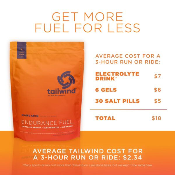 Polvo Tailwind Endurance Fuel en cantidad