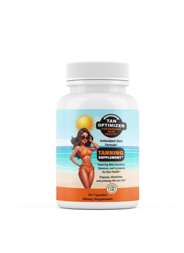 Version 1.0.0 Envase blanco de Tan Optimizer