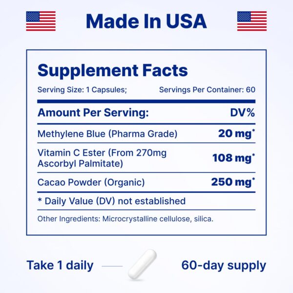 Version 1.0.0 Tapa del frasco con cápsulas visibles