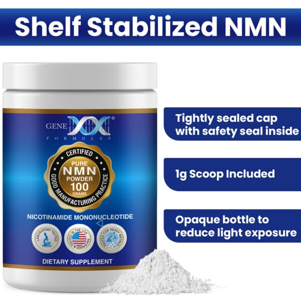 Tapa opaca del frasco NMN Genex