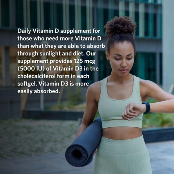 Tapón y fondo frasco Cooper Complete vitamina d3 5000 ui