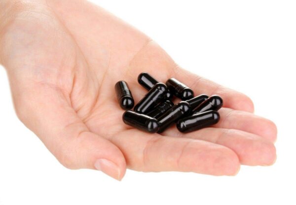 Producto no GMO kosher polvo carbón activado para uso corporal