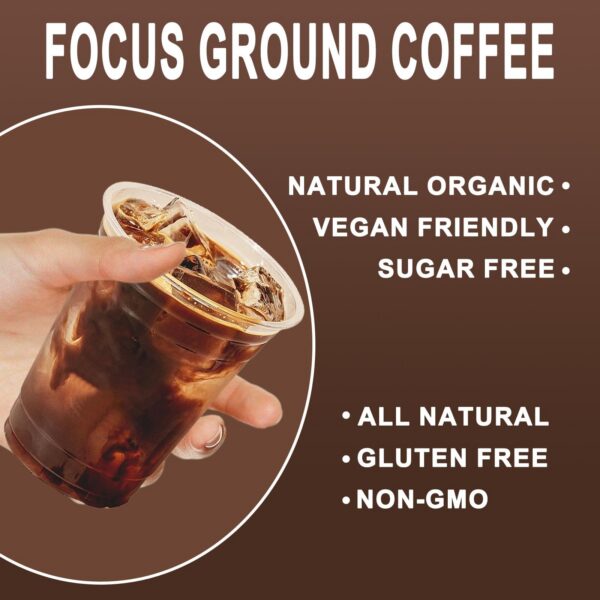 Taza con Café de Hongos WISHSPARK y mezcla adaptógena