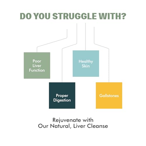 Taza de té preparada con Easey Flush limpieza hígado y vesícula