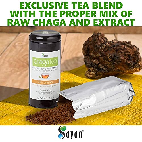 Té de Chaga en taza