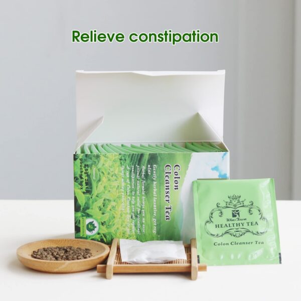 Té desintoxicante natural Wins Town alivia estreñimiento