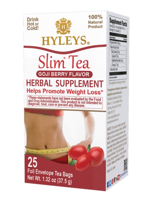 Version 1.0.0 Té Hyleys Slim Goji Berry paquete frontal