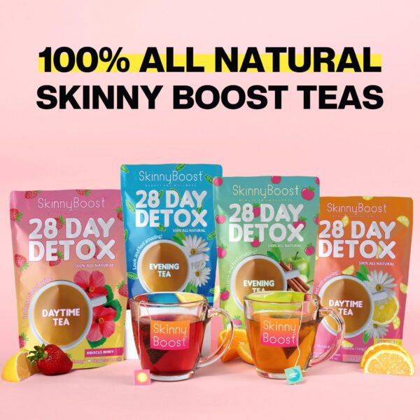 Té nocturno SkinnyBoost para digestión saludable