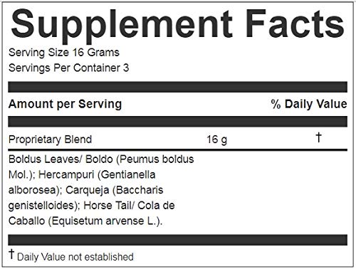 Té sin cafeína limpieza hígado mezcla herbal peruana