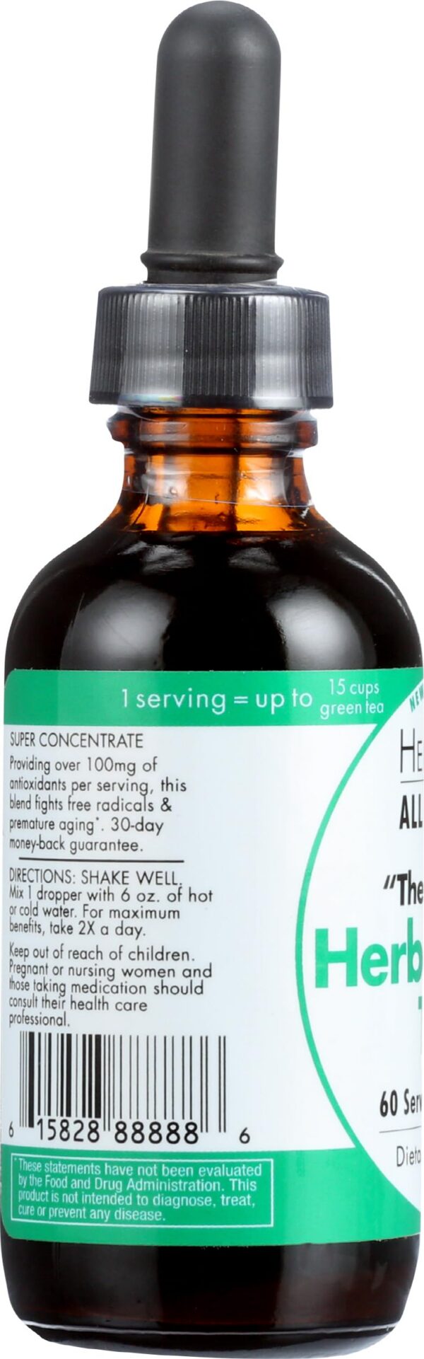 Té verde natural HerbaSway con ingredientes saludables y sin edulcorantes