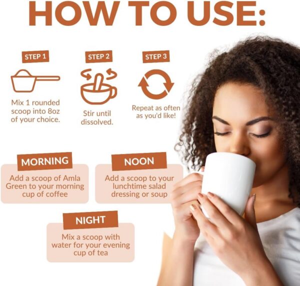 Amla Green suplemento antioxidante concentrado para salud