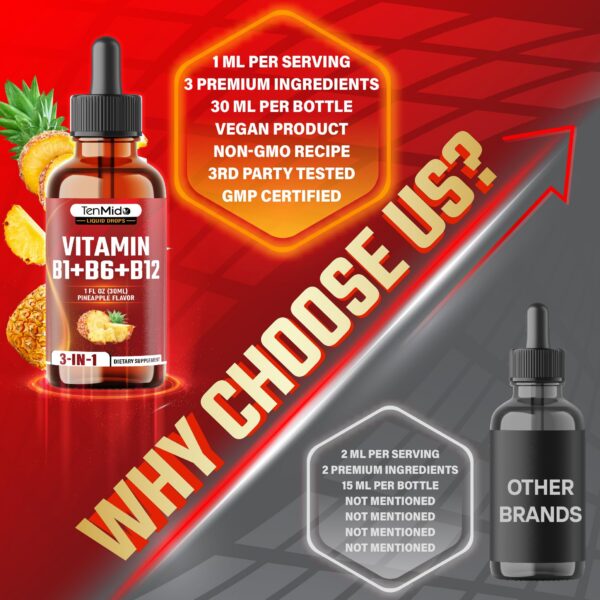 Frente del envase con marca Tenmido