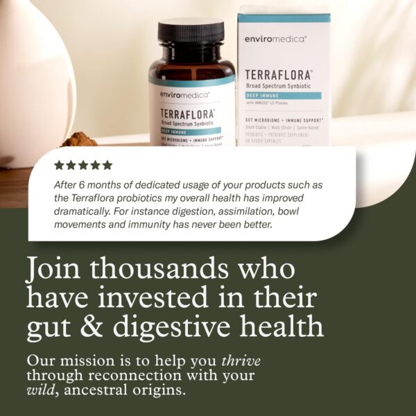 Envase 60 cápsulas Terraflora Deep Immune