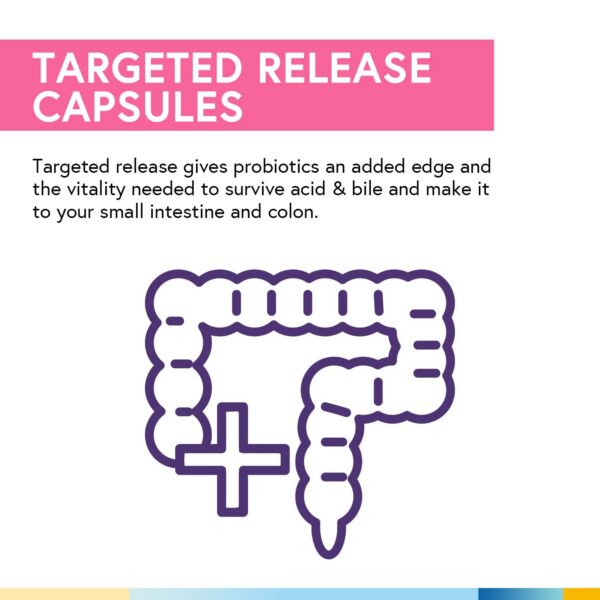 Terranics suplemento probiótico femenino con prebióticos y enzimas