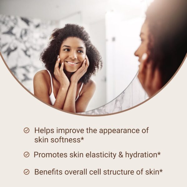 Textura del polvo de colágeno chocolate