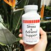 Caja y tarro de TEYSHA Stress and Adrenal Support