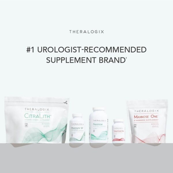 Version 1.0.0 Envase Theralogix Prostate 2.4 en primer plano