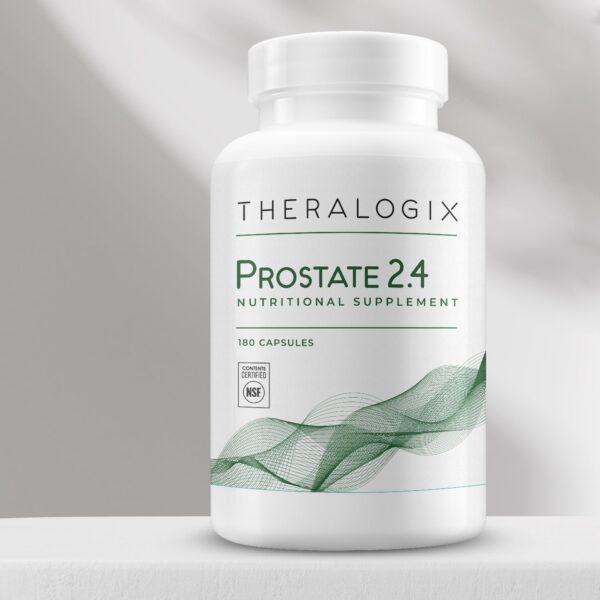 Version 1.0.0 Vista lateral del envase Theralogix Prostate 2.4