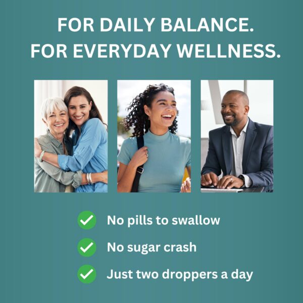 Think Above gotas líquidas para soporte nutriente diario