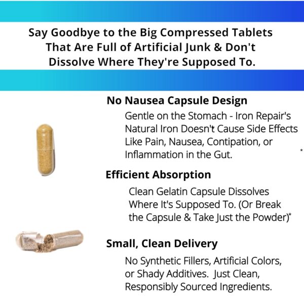 Frasco de Iron Repair Simply en ordenador