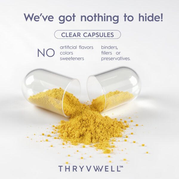 Empaque y cápsulas visibles