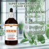Tinctura neem natural 2 onzas sin aditivos ni químicos