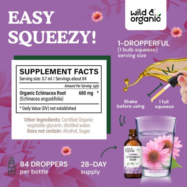 Tintura orgánica graviola y equinácea extracto líquido
