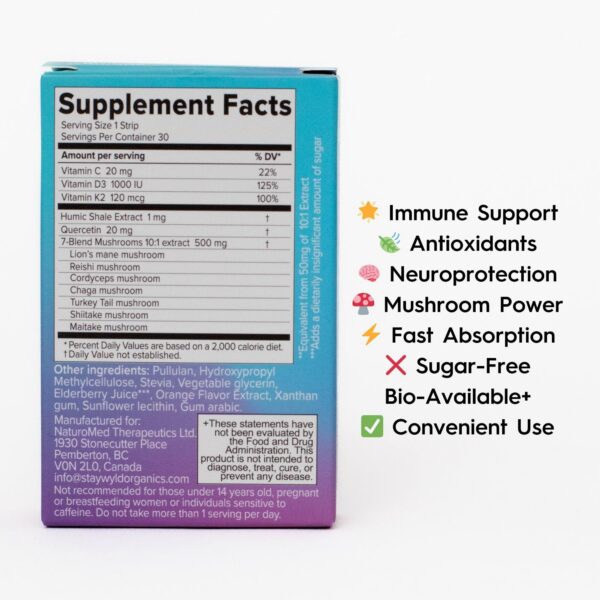 Tiras de inmunidad LST con vitaminas esenciales