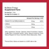 Tiras NuStrips energía limpia sabor canela vainilla 30 unidades