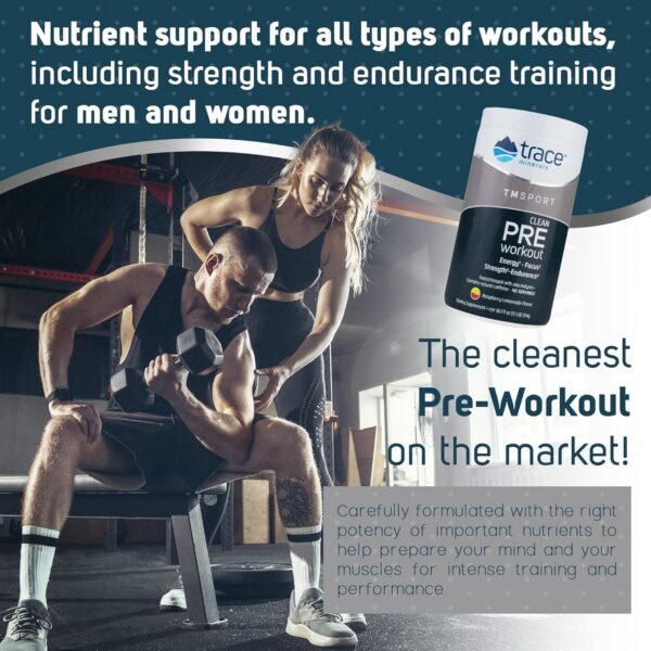 TMSPORT Pre Entrenamiento etiqueta detallada