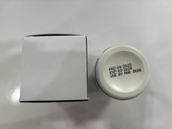 Parte frontal del paquete probiótico Todesessis para hombres y mujeres