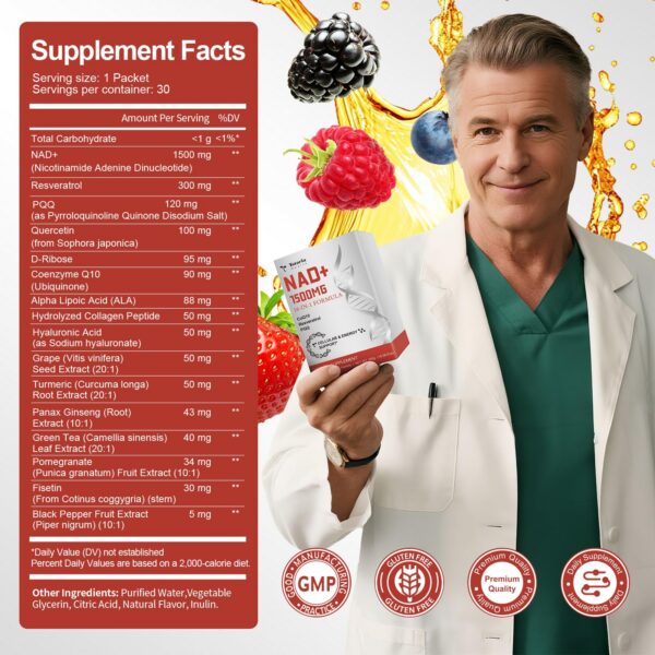 Diseño de etiqueta Totaria NAD+