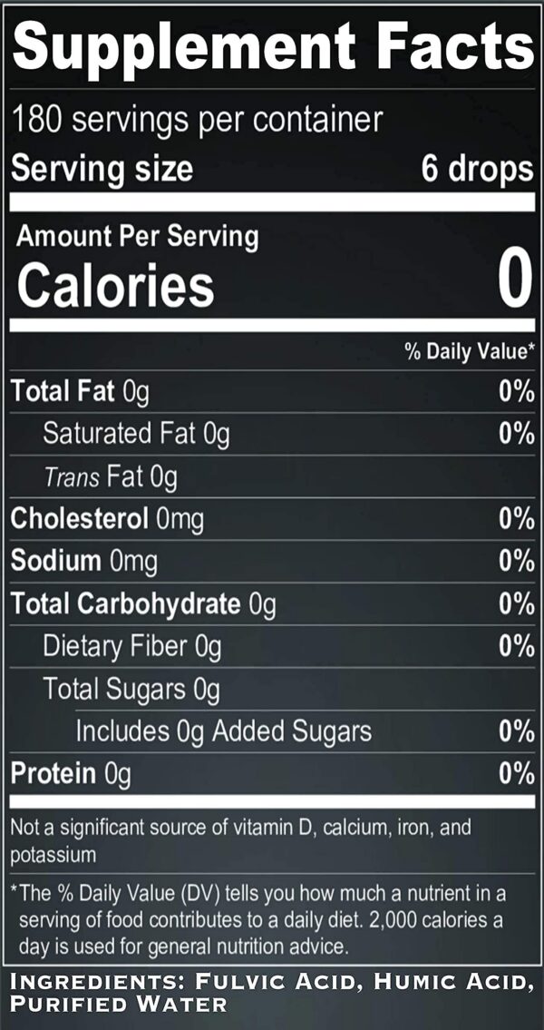 Gotas Mineral Drops con instrucciones de uso