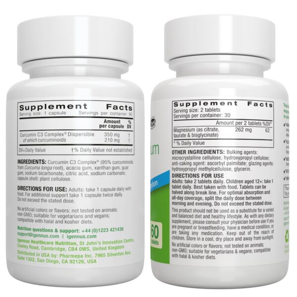 Dato de certificaciones vegano y GMP