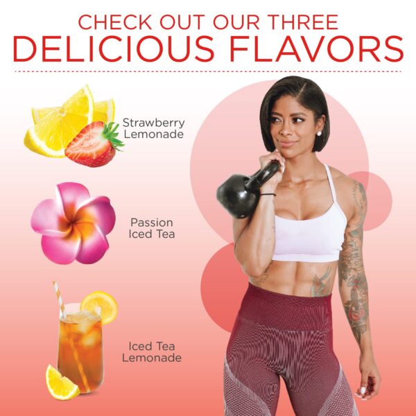 Frasco con tapa y etiqueta de TRU Energy