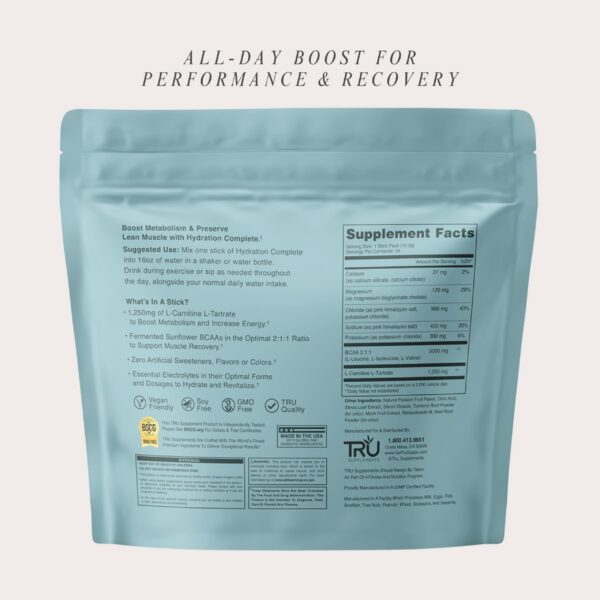 Version 1.0.0 Frasco de TRU Hydration Complete