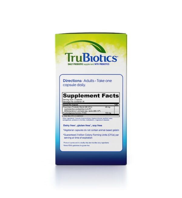 Version 1.0.0 TruBiotics con alta tasa de supervivencia en tracto digestivo