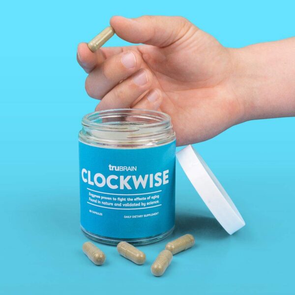 TruBrain Clockwise presentación cápsulas